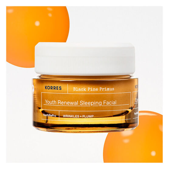 Creme Facial Noturno Revitalizador Korres Black Pine Primus